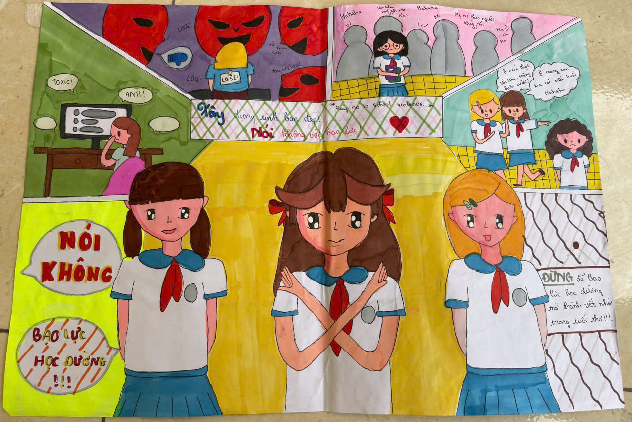 ẢNH CUỘC THI VẼ MĨ THUẬT